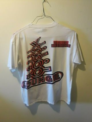 VTG 1994 1995 Rolling Stones Voodoo Lounge Tour Concert T Shirt XL 2