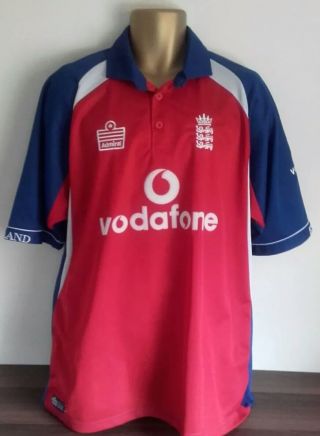 Vintage England Admiral Odi Cricket Shirt