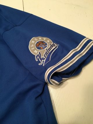 Vintage Authentic Starter Kentucky Wildcats Baseball Jerseys Mens XL Blue 03 8