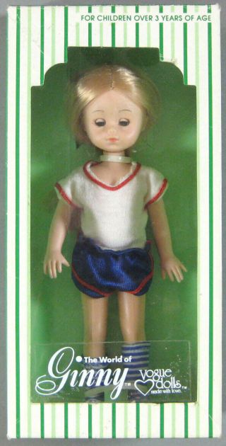 Vintage Vogue The World Of Ginny 8” Doll Blonde 301944 Box 1978