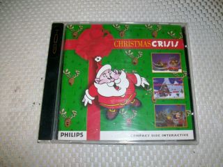 Vintage Computer Philips Cd - I Game Christmas Crisis 1990 