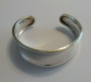 Vintage Silver Torque Style Bangle.  Marked 925 For Silver.  Approx Weight 23.  5 G.