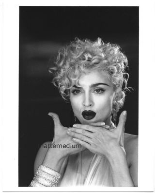 M22c Madonna Vogue Video - Vintage 1990s Black White 8x10 Photo =herb Ritts=
