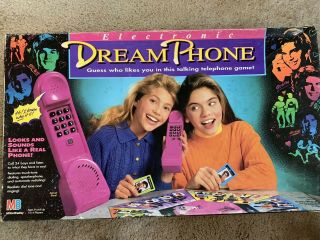 Dream Phone 1991 Complete - Vintage Electronic Milton Bradley Game