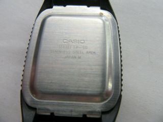 Vintage Casio Flip Top Calculator Wrist Watch Japan760 FTP - 10 6