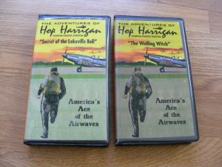 The Adventures Of Hop Harrigan Old Time Vintage Radio Program Show On Cassettes