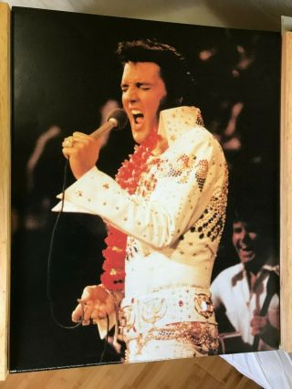Elvis Presley: The King Photo " The King " - Poster 16x20 - Vintage -