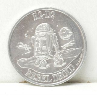 Vintage 1985 Star Wars Potf R2 - D2 Pop Up Saber Coin Kenner Last 17 Authentic
