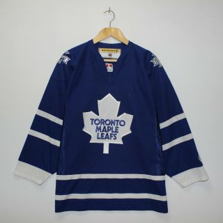 Vintage Toronto Maple Leafs Koho Nhl Hockey Jersey Mens Size Medium Blue