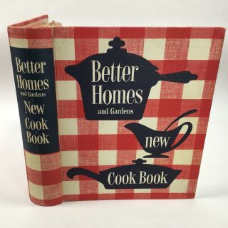 Vintage 1953 Better Homes And Gardens Cook Book Hardcover Cookbook Ring Bind