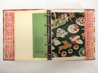 Vintage 1953 Better Homes and Gardens Cook Book Hardcover Cookbook Ring Bind 8