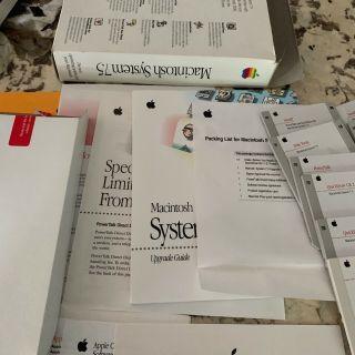 System 7.  1,  7.  5 and OS9 operating systems for Apple Macintosh Vintage Computers 4