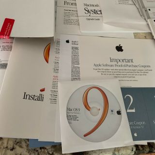 System 7.  1,  7.  5 and OS9 operating systems for Apple Macintosh Vintage Computers 6
