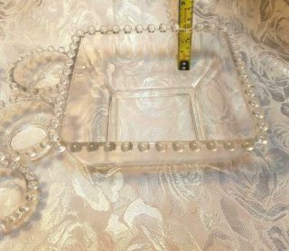 Vintage Imperial Candlewick NESTING SQUARE BOWL 5 1/2 