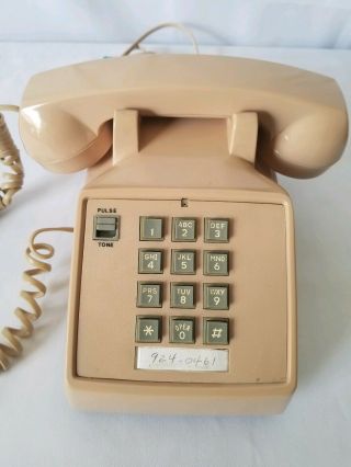 Vintage Radio Shack Touch Tone/pulse Push Button Keypad Desk Phone