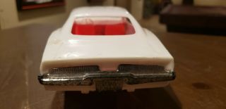 Rare Vintage Processed Plastics 1969 Dodge Charger Car White red General Lee 7