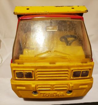 Vintage Tonka Cab Over Dump Truck Pressed Steel Toy Hydraulic 2
