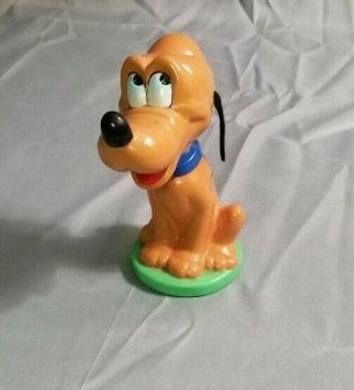 Disney Vintage Pluto Bobble Head Mickey Mouse Rare Collectable