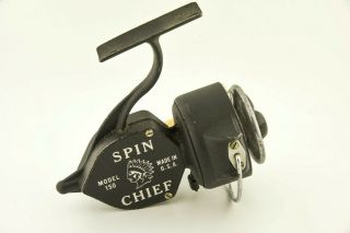 Vintage Spin Chief Model 150 Open Face Spin Casting Antique Reel Na4