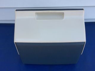 Vintage Igloo Playmate 16qt Camping Picnic Cooler Ice Chest W/ Side Button 5
