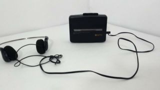 Vintage Gpx Model C3028 Personal Stereo Cassette Player.  W/ Headphones,