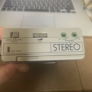 VTG Sony Walkman Stereo WM - 4 Cassette Player Restore Parts SEE DESC 7