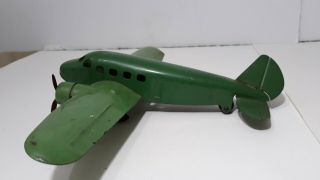 Vintage Wyandotte Pressed Steel Toy Plane Airplane