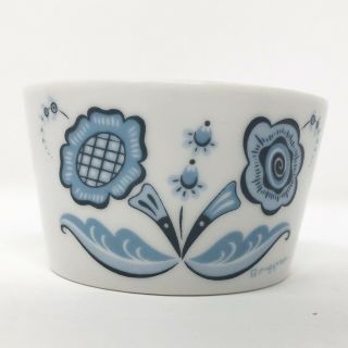 Vintage Swedish Berggren Porcelain Sugar Bowl/berggren Traynor Originals 1960’s