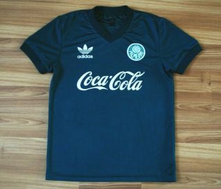 Palmeiras Brazil Retro Replicas Football Shirt 1980 - 1990 Adidas Vintage 50 Small