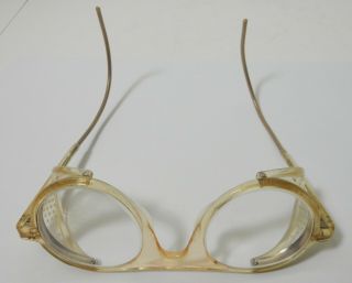 Vintage Willson Side Shield Wire Safety Glasses