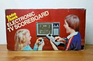 Vintage Radio Shack Electronic Tv Scoreboard With Gun | 60 - 3061 | |