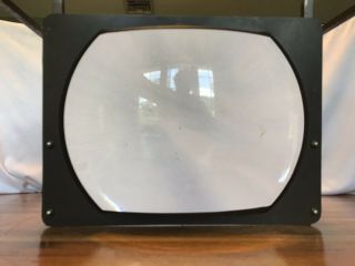 Walco Tele Vue Lens Magnifying Tv Tube Screen Vintage