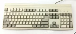 Vintage Mitsumi Keyboard Kpq - E99zc - 13 5 - Pin Din Connector Model Kpqea4za 104 Key