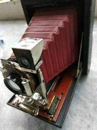 Eastman Kodak Folding Pocket Camera No 4 Model B Vintage 1902 Rochester N.  Y.