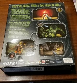 Rare Vintage - Aliens vs.  Predator 2 II PC Big Box Collectors Video Game 4