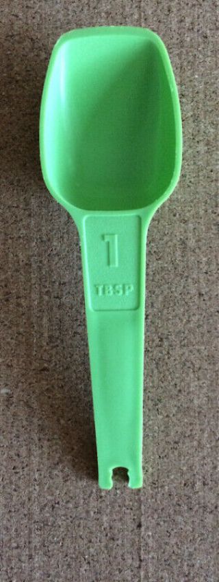 Vintage Green Tupperware Replacement Measuring Spoon 1 Tbsp 1270 - 1