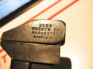 VINTAGE COE ' S WRENCH CO.  6 1/2 