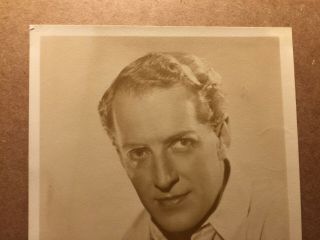 Otto Kruger Rare Very Early Vintage Autographed Photo 1930s Saboteur 2