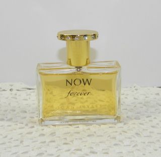 Vintage Joan Rivers Now And Forever 1.  7 Oz Perfume 95 Full Estate Find