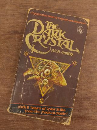 Rare Vintage 1982 The Dark Crystal Paperback Book Smith Jim Henson 101