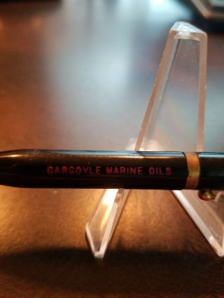 Vintage 1930s Gargoyle Marine Oil Mechanical Pencil 2