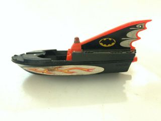 Vtg 1960’s Corgi Toys Glastron Batboat Batman Bat Boat Gt Britain Tv Rare