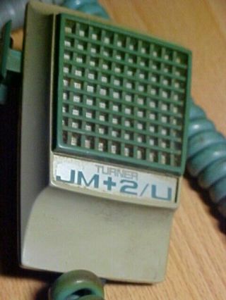 Vintage Turner M,  2 Cb Ham Radio Handheld (5 Pin) Microphone  Ship