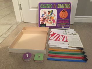 Vintage Clunk - A - Glunk Game Whitman Skill & Action Board Game | 1968 Vintage Game
