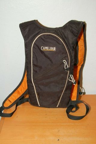Vintage Camelbak Zoid Mountain Biking Water Hydration Backpack No Bladder Black