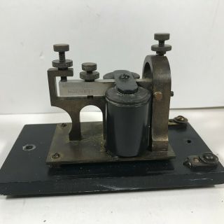 Vintage Western Electric Sounder 3c 140 Ohms Telegraph Morse Code