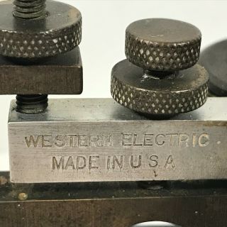 Vintage Western Electric Sounder 3C 140 OHMS Telegraph Morse Code 3