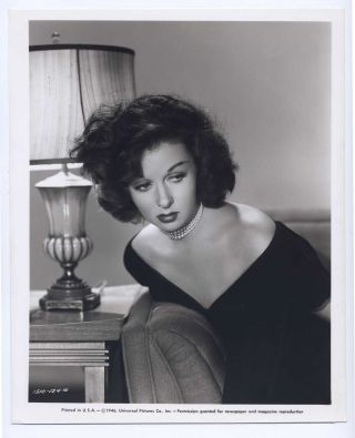 Vintage 1946 Smash - Up: The Story Of A Woman 8x10 Susan Hayward Sultry