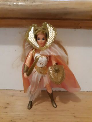 Vintage She - Ra Princess Of Power Pop Mattel Adora Figure Motu 80 