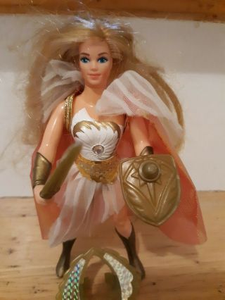 Vintage She - ra Princess of Power POP Mattel Adora Figure MOTU 80 ' s complete 3